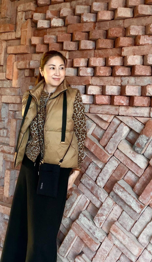 配色コードパディングベスト