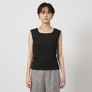 ブライトリブ フレンチスリーブ プルオーバー カットソー -制菌-