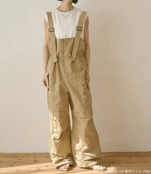 USAコットンコンパクトノースリーブカットソー