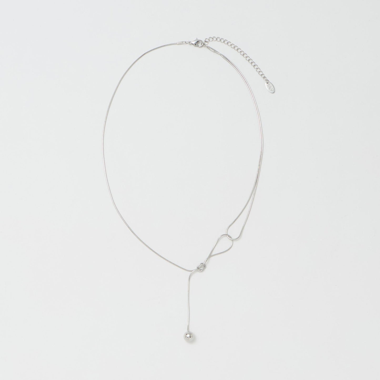 ノット ワンボール ネックレス