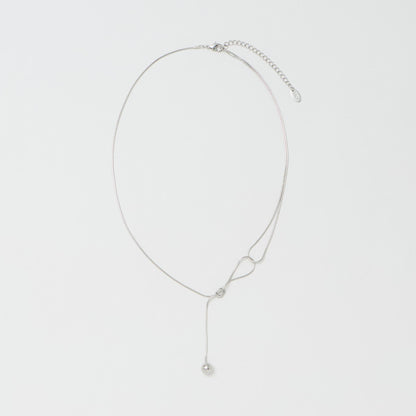 ノット ワンボール ネックレス