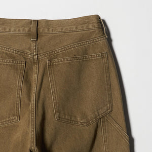 コットンデニム ペインターパンツ