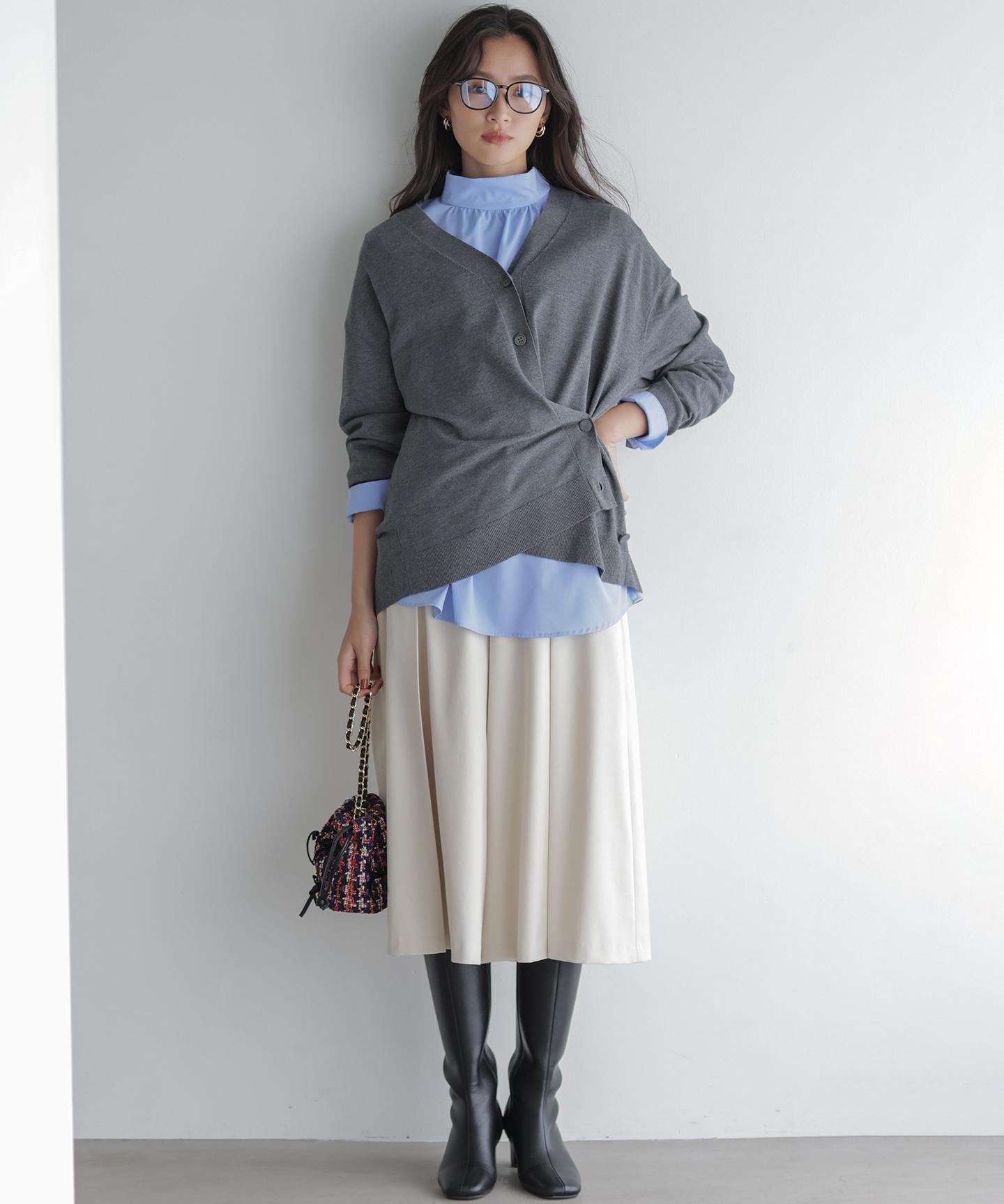 ハンサムツイルキュロット パンツ