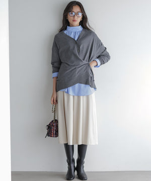 ハンサムツイルキュロット パンツ