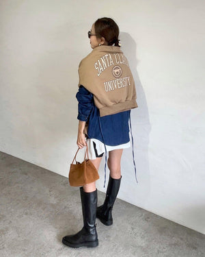 カレッジロゴスウェット