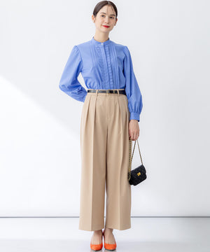 ドライタッチツイル ワイドパンツ