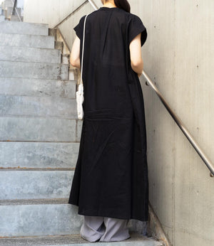 コットンロングワンピース