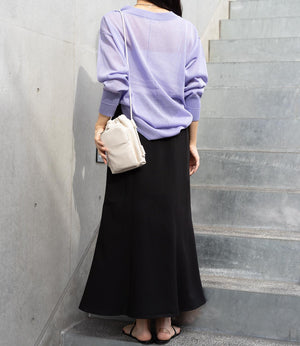 リネンライクマーメイドスカート