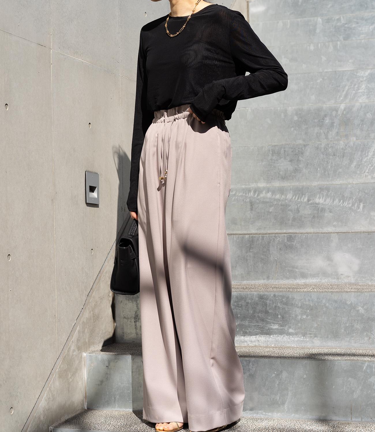 ダブルチュールカットソー