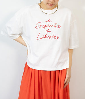 エンブロイダリークロップドTシャツ