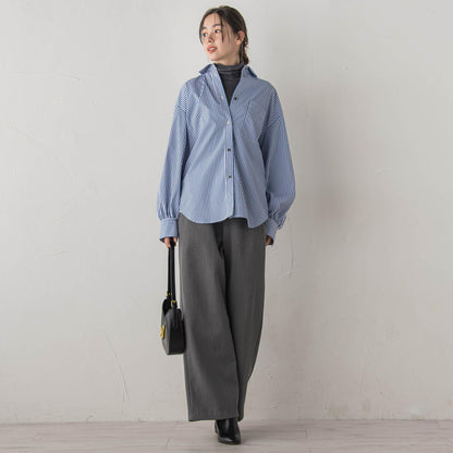 ウォッシャブルベア天竺カットソー≪洗濯機で洗える≫