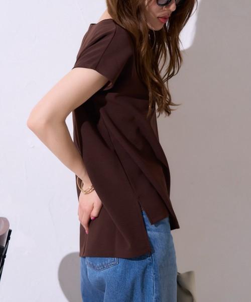 コンパクトフレンチスリーブTシャツ