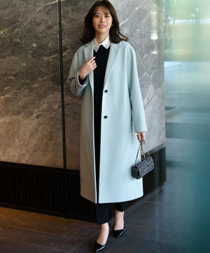 ウールモッサ チェスターコート