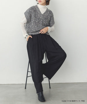 ビンテージクロスワイドルーズパンツ