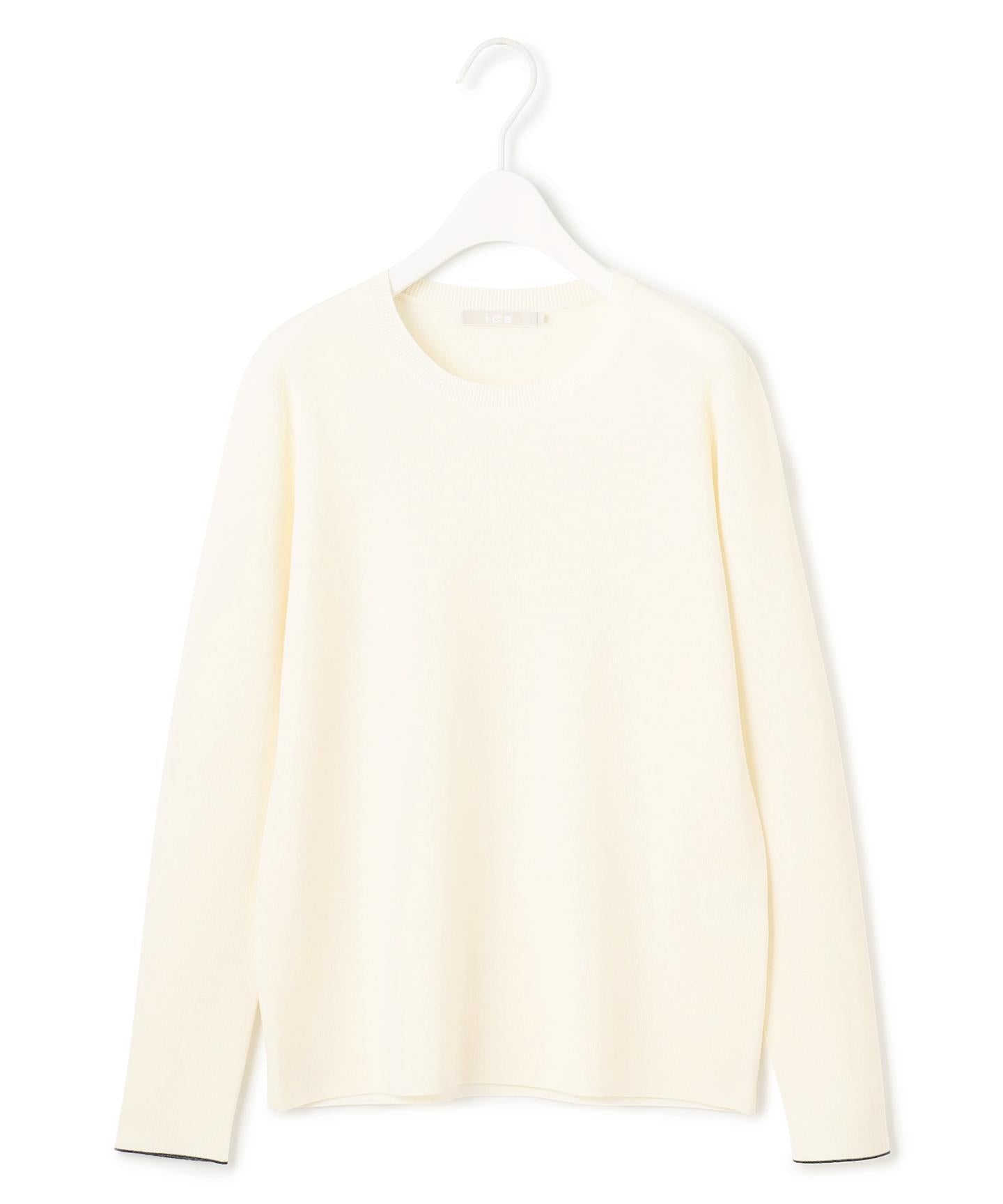 エクストラファインメリノ クルーネックプルオーバー