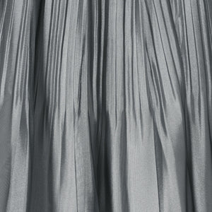 シャンブレー オーガンザ ポケット スカート