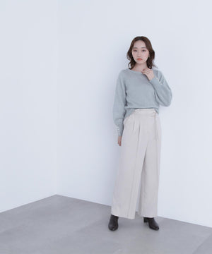 ダブルベルトワイドパンツII