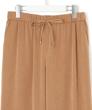 スエーディーサテン ワイド パンツ