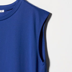 【WEB限定 Wardrobe DAILY MINIMAL】ティアード フレンチスリーブワンピース 接触冷感 吸水速乾