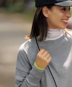 コットンカシミヤ タートルネックカットソー