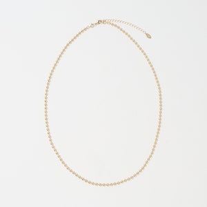 ボール×サークル チェーン 3WAY ネックレス