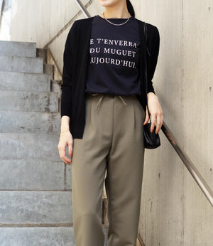 【UV加工】着流しミドルカーディガン