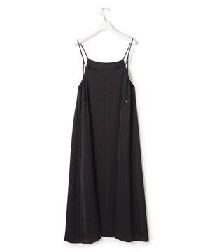 ジョーゼットサテン キャミソールワンピース