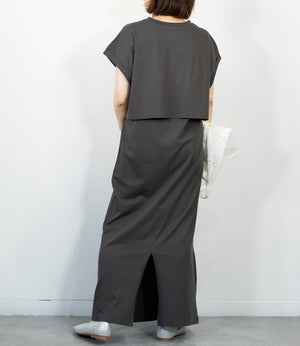 レイヤードワンピースセット