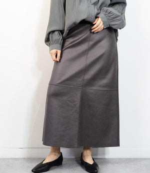 マシュマロコーティングフレアスカート