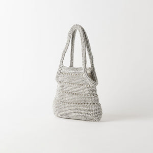 メタリックコード ミニ トートバッグ