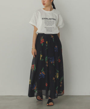 前後2wayUSAコットンTシャツ