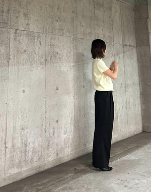 ハーフネック タートルネックニット