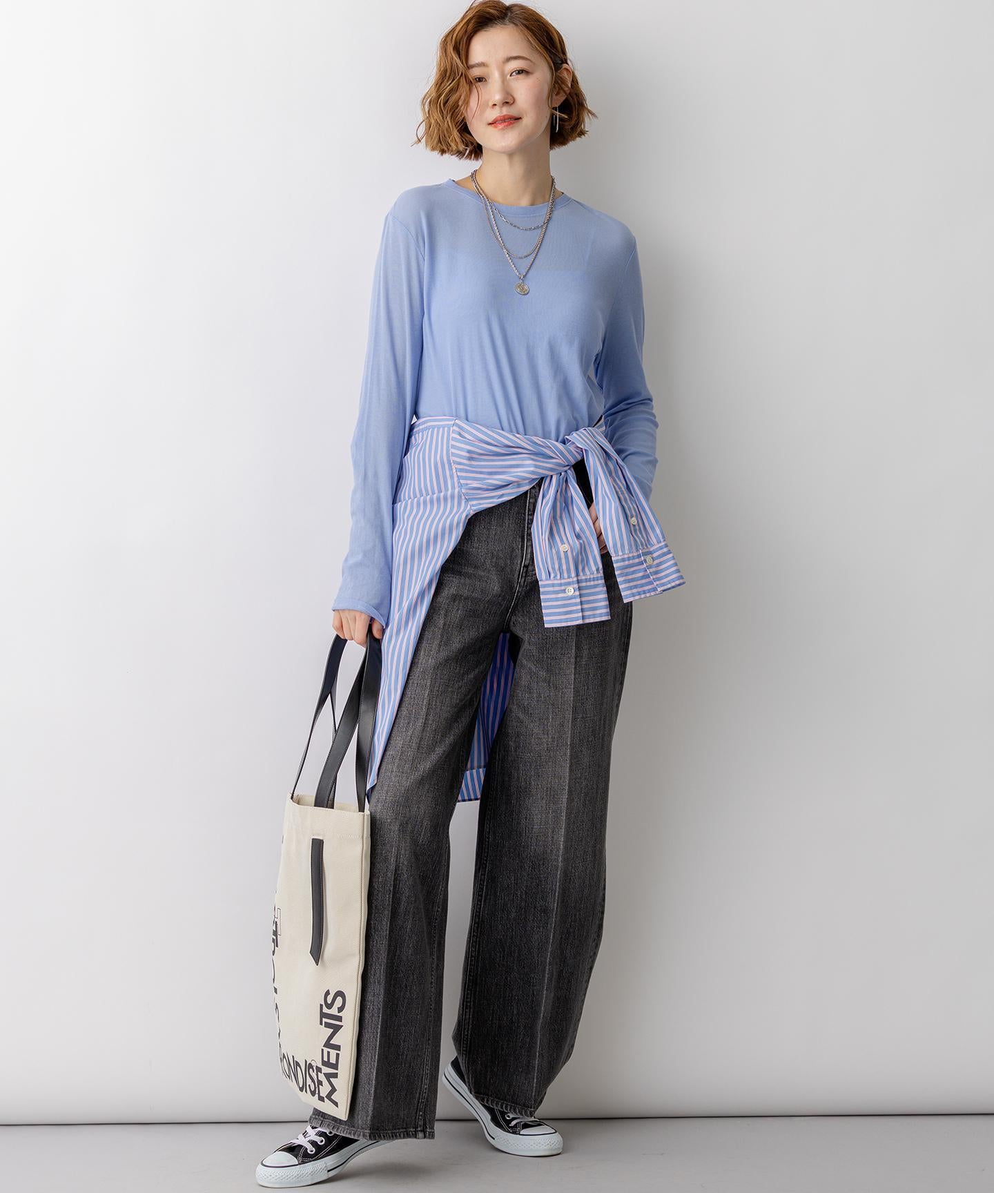 CANCLINI シャーティング ベーシックシャツ