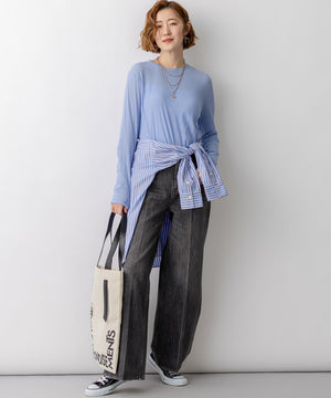 CANCLINI シャーティング ベーシックシャツ