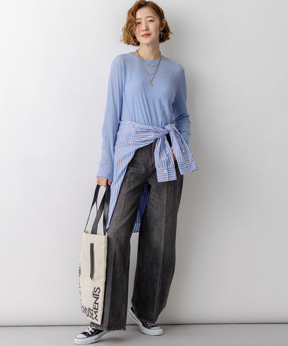 CANCLINI シャーティング ベーシックシャツ