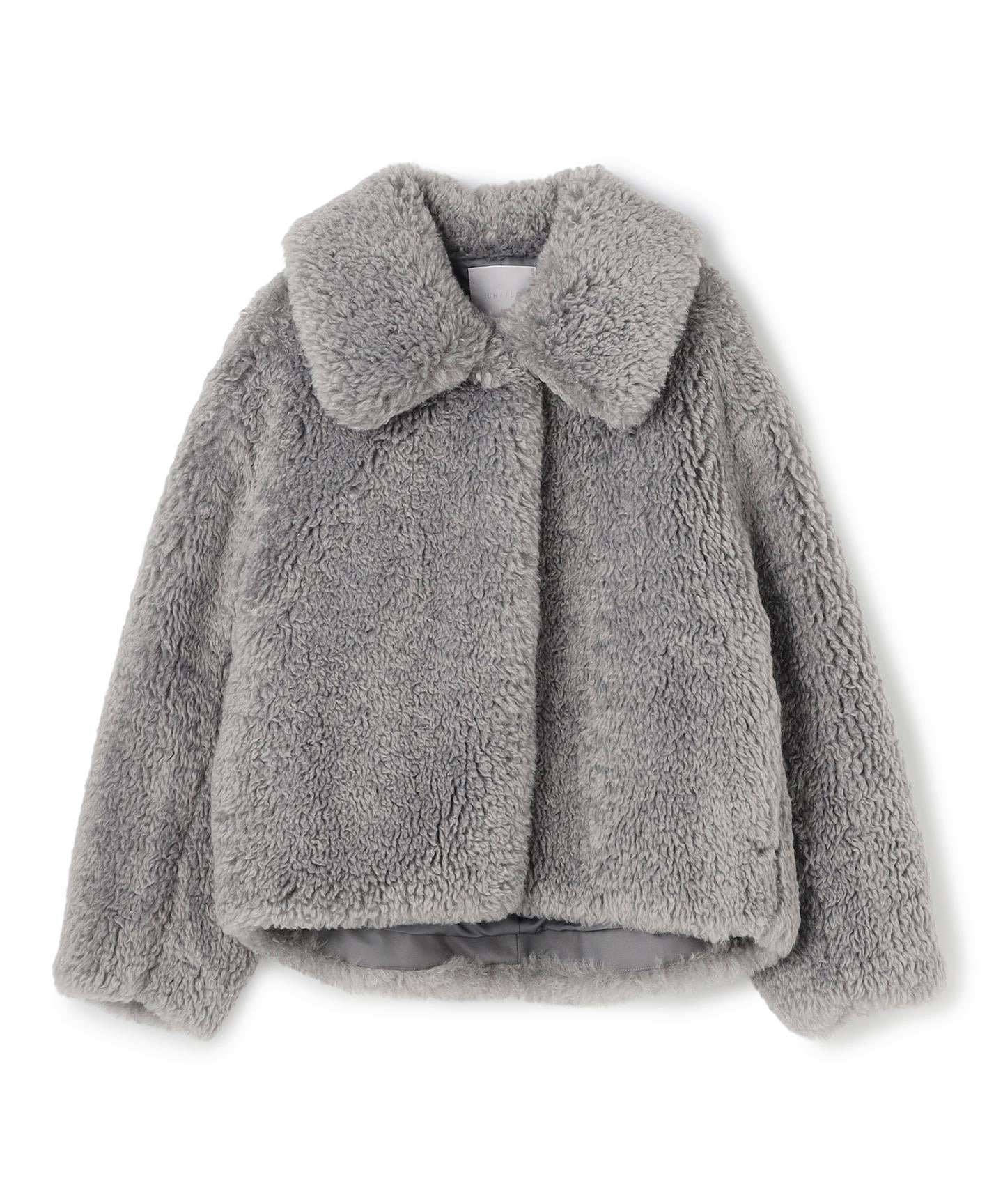 エコファー ステンカラーコート