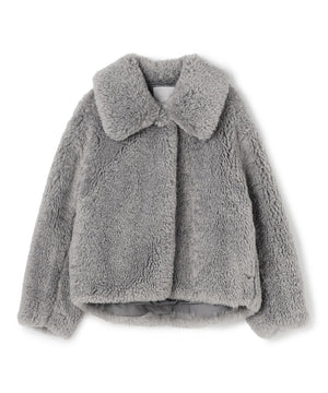 エコファー ステンカラーコート