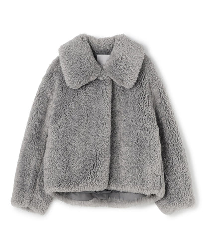 エコファー ステンカラーコート