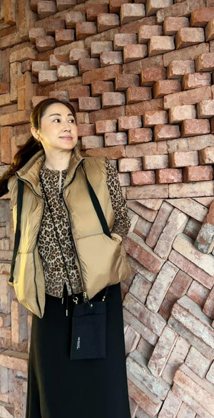 配色コードパディングベスト