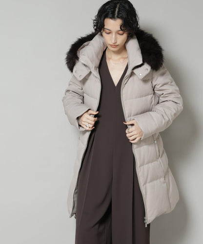 「西川ダウン(R)」サージロングダウン