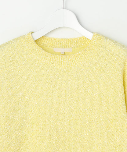 ブークレミックスツイード ニット