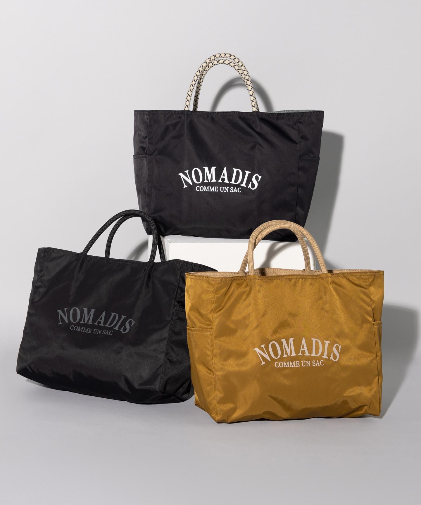 NOMADIS  SAC2 W ナイロン リバーシブル トートバッグ