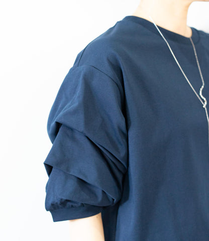 タックスリーブデザインカットソー