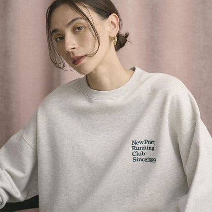 コットン裏毛 ロゴスウェット プルオーバー