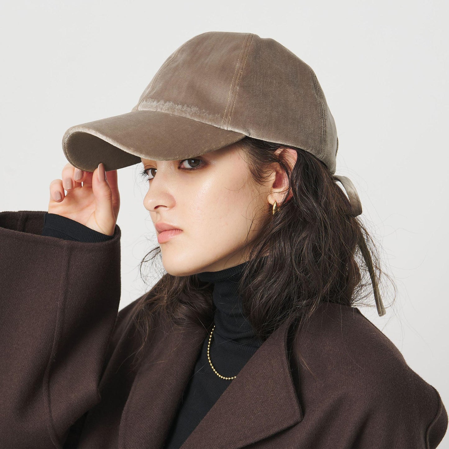 VVN バックリボンキャップ UV