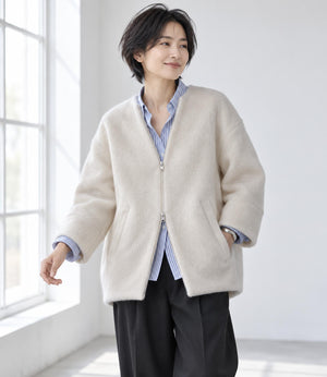 ダブルジップコクーンアウター