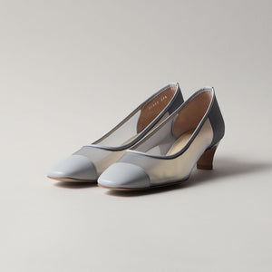 トゥキャップNチュール パンプス45↓