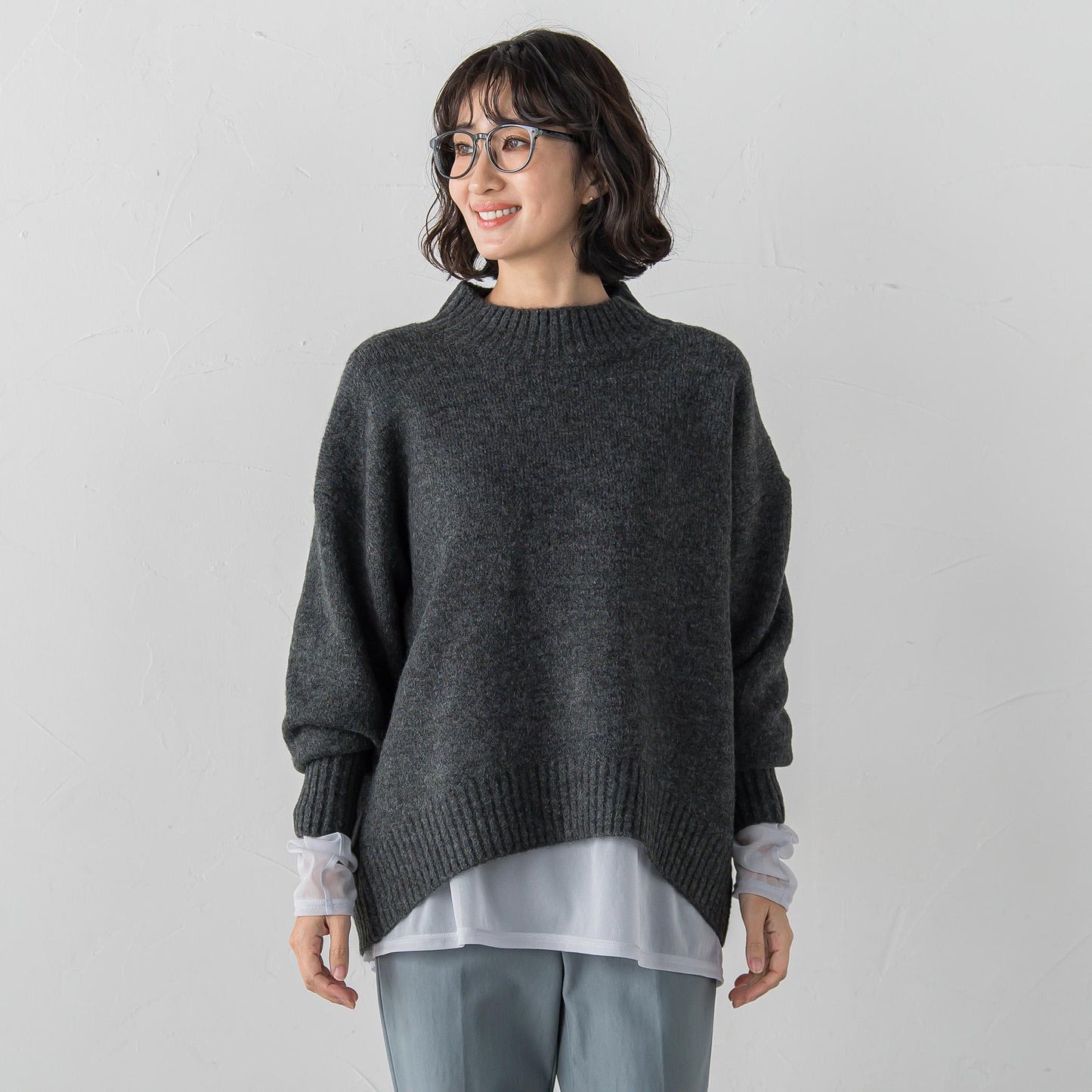 【WEB限定】”重ねるだけで格上げ”レイヤードインナー