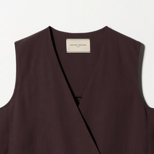 シアー バックフレア ベスト ‐ウォッシャブル‐