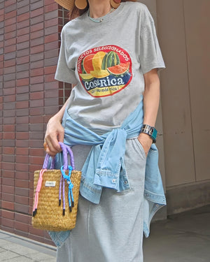 ヴィンテージタッチのスイカＴシャツ